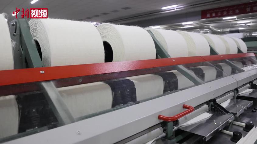 新疆乌什县：纺织企业忙生产 铆足干劲赶订单