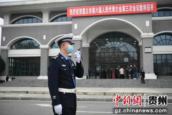 进行交通梳理管理