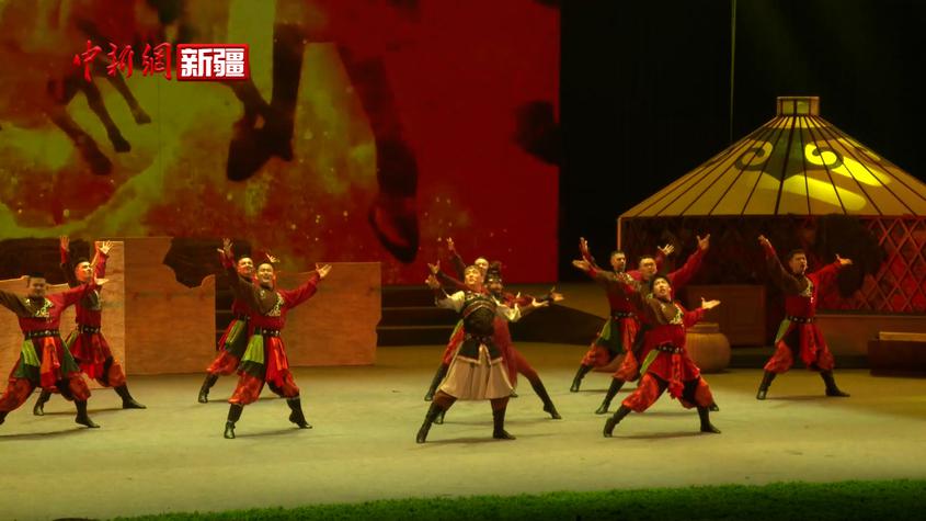 原創音樂劇《三生情?孛羅戀》在新疆博樂市上演
