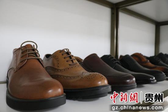 贵州金路鞋业有限公司生产的样品鞋