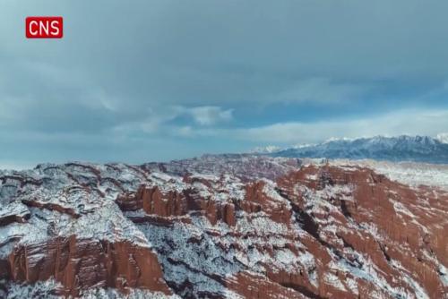 Beautiful scenery of Wensu Grand Canyon in Xinjiang