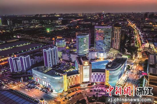 濮院夜景 濮院镇政府供图