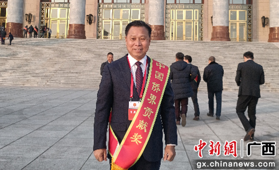 图为广西万川种业有限公司董事长吴全满。广西党委统战部供图