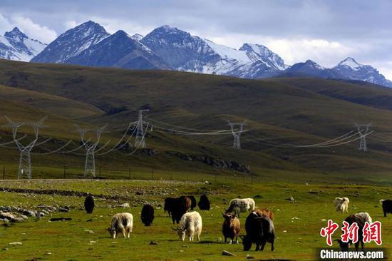 新疆是全国750千伏变电站最多省区。　富光明 摄