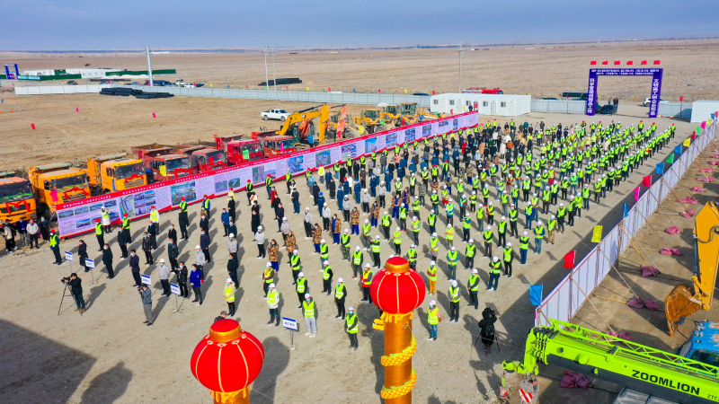 新疆博州2023年一季度重大项目集中复工开工   共计179个项目