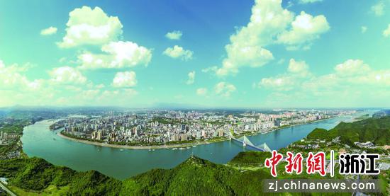 宜昌市城区全景。 宜昌市文化和旅游局 供图