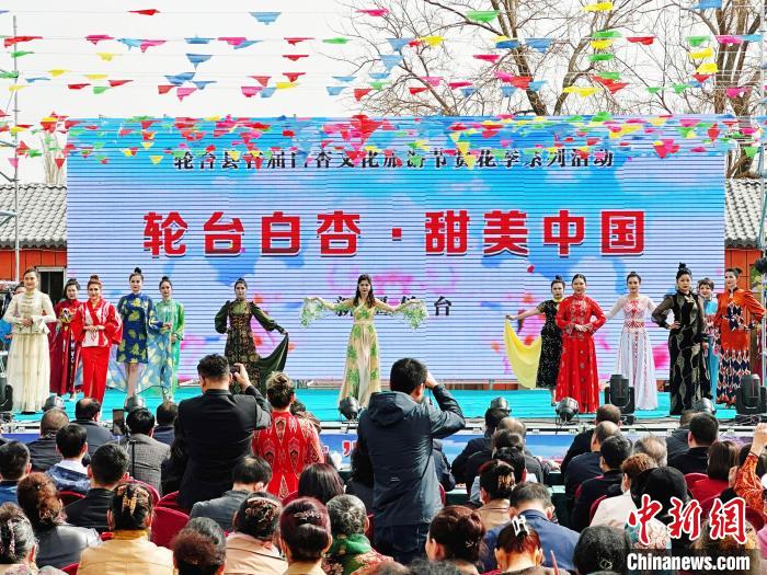 新疆輪臺縣首屆白杏文化旅游節開幕（圖）
