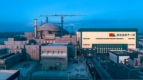 广西防城港核电站是我国西部地区首座核电站