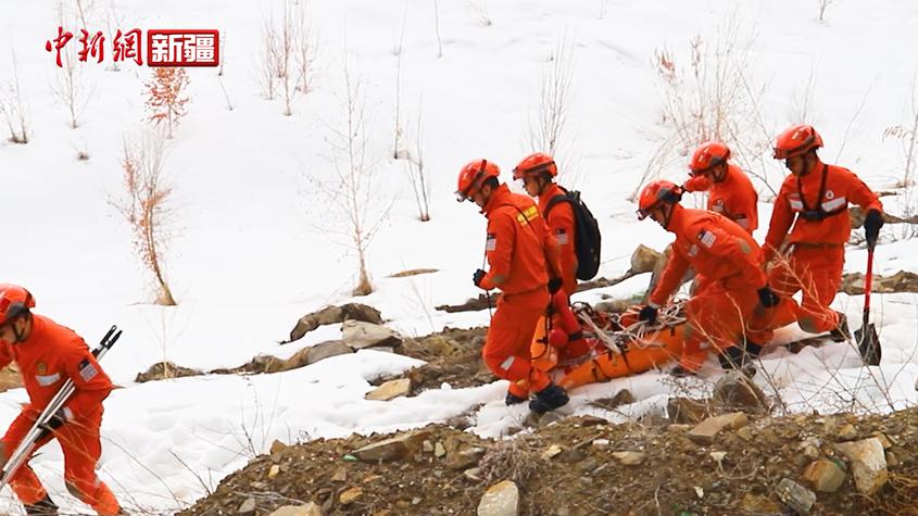 新疆阿勒泰：消防支隊聯合開展實戰演練