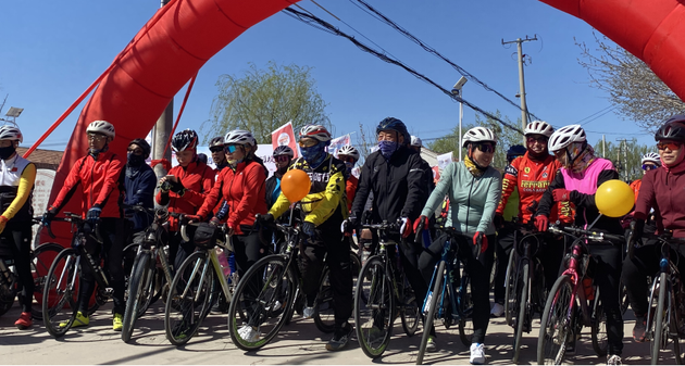 天津静海“骑行季”正式开启。天津市静海区宣传部供图