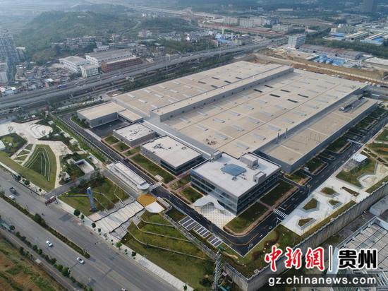 图为贵州吉利发动机有限公司的生产厂区    贵州吉利发动机有限公司供图