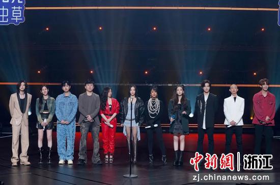 音乐合伙人合影。 浙江卫视 供图