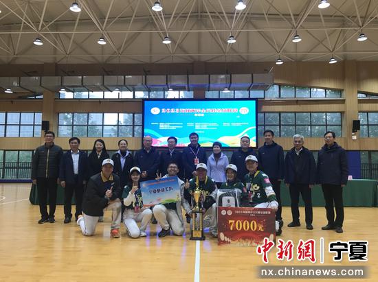 宁夏野球工坊俱乐部获得2023海峡两岸全民棒垒球联赛(郑州站)小组第二名。