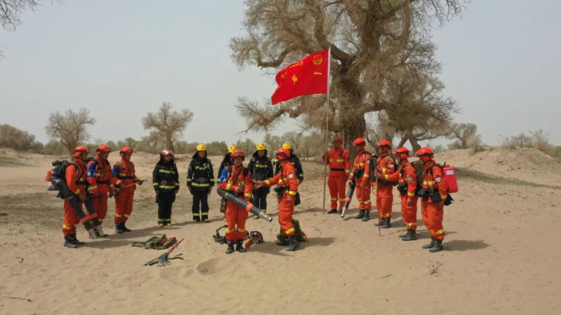 新疆巴州：织密森林防火网 守护一方绿色