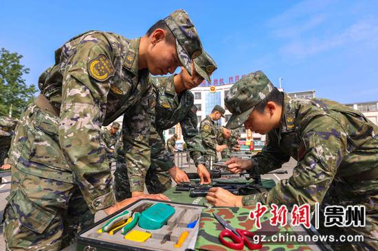 预任军械器材员培训现场。 预任军械器材员培训现场。