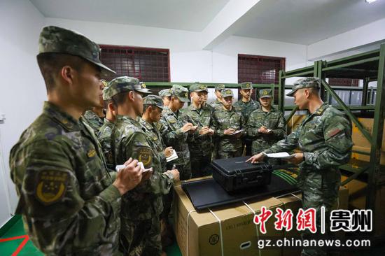 预任军械器材员培训现场。 预任军械器材员培训现场。