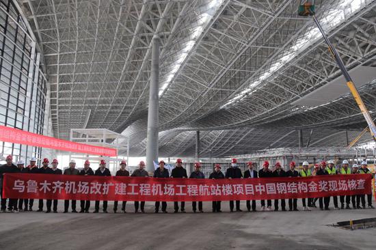 喜讯！这个项目荣获“中国钢结构金奖”-中新网·新疆