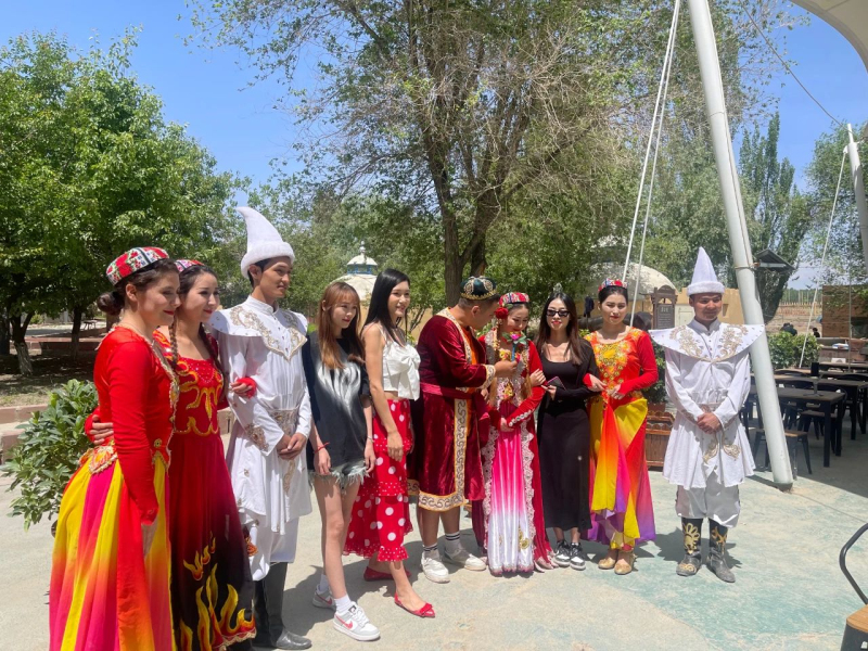 国家4A级旅游景区新疆焉耆县霍拉山旅游景区举行开园仪式
