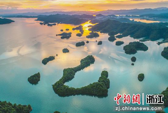 千岛湖。杭州市生态环境局供图
