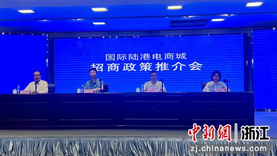 招商政策推介会现场。 董易鑫 摄