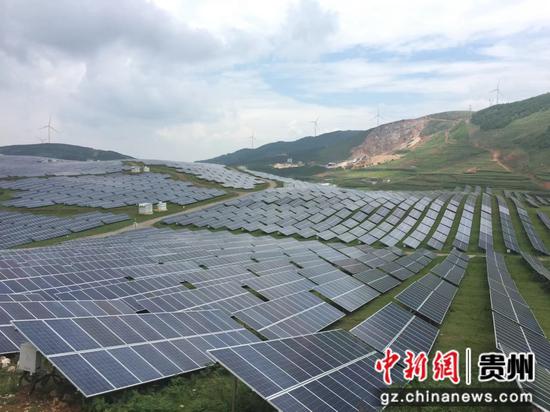 中国银行贵州省分行支持的光伏能源“光农互补”项目
