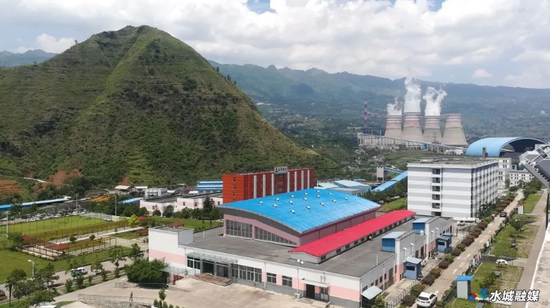 贵州发耳煤业有限公司工业厂区全景。发耳煤业供图