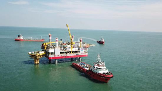 渤中3-2油田外輸系統安全完成第600船次外輸作業