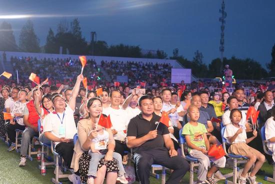 2023新疆阿勒泰可可托海音乐节现场。新疆阿勒泰地区文体广旅局提供