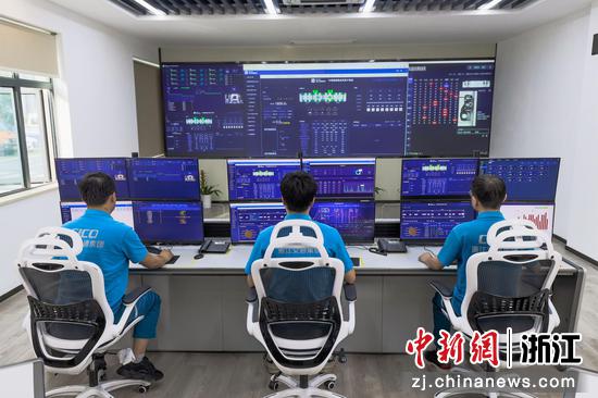 浙江交通集团购置的复兴号亚运智能动车组。浙江交通集团供图