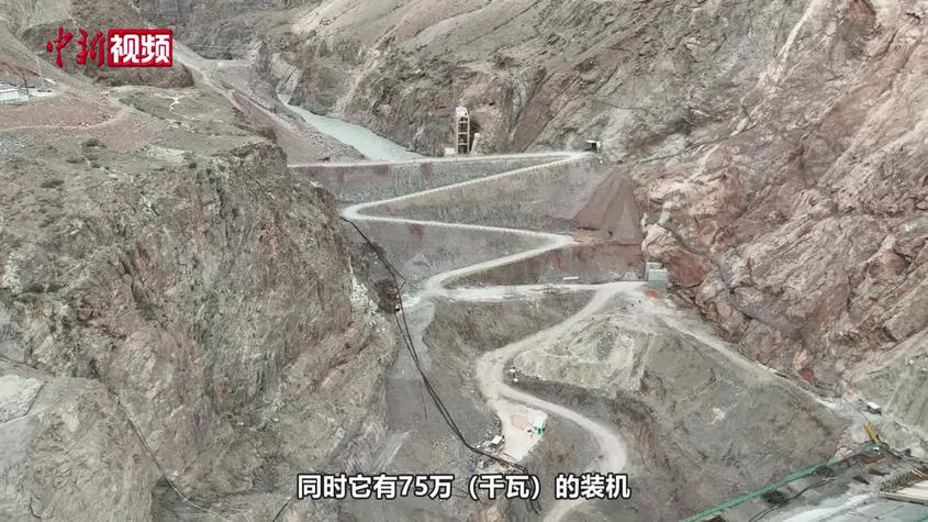 新疆大石峽水利樞紐：工程 “進度條”刷新 最大壩高將達247米