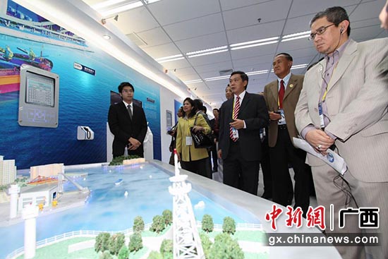 中国移动智慧海洋项目获得东盟各国电信部长的关注。申蓓 摄