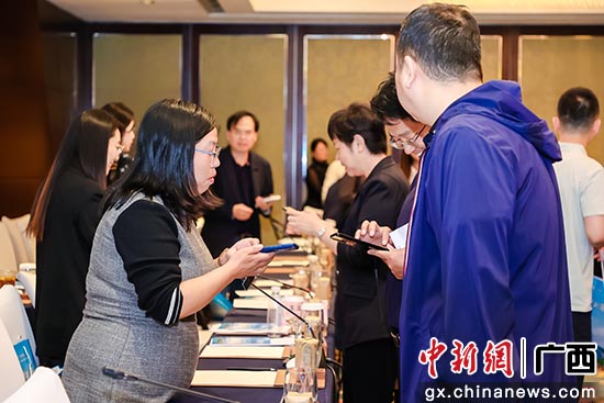 与会嘉宾代表进行交流。商务部投资促进事务局供图
