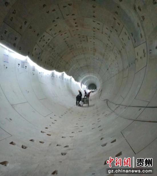 成型的隧道