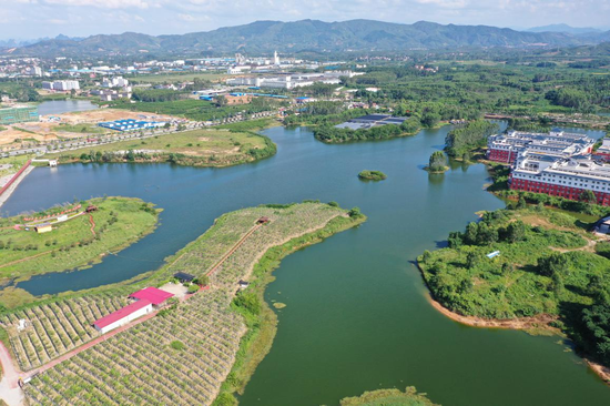 该行支持的桂林市经开区罗汉果小镇生态环境治理与产业发展EOD项目(一期)