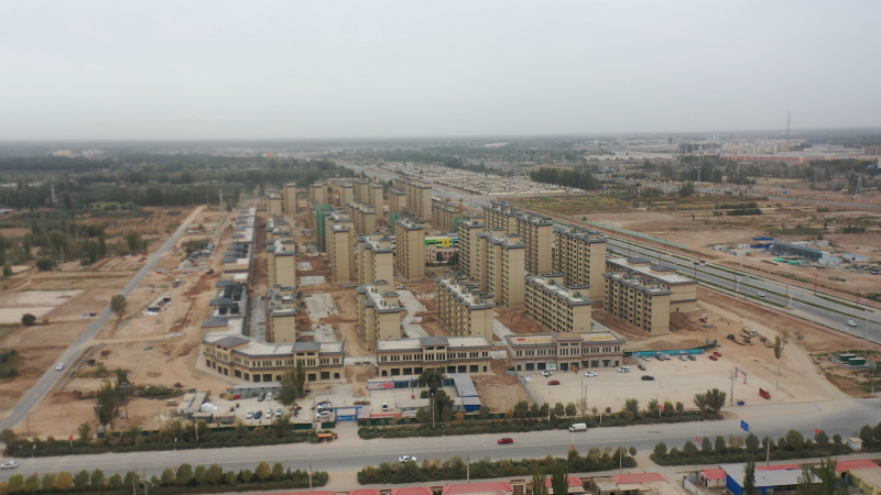 新疆伽師縣重大民生工程——城南建設穩步推進