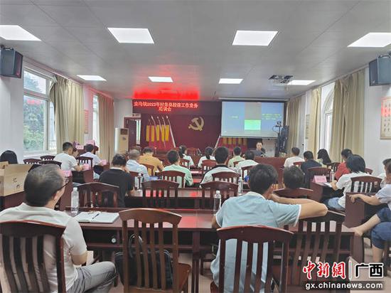 图为开展村集体经济业务培训。张真  供图