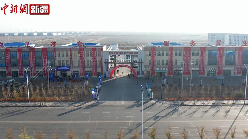 新疆首家数字农批市场在昌吉准东经济开发区盛大开业
