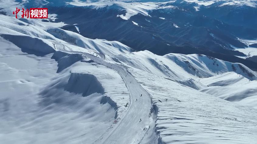新疆喀納斯景區開啟2023-2024雪季首滑