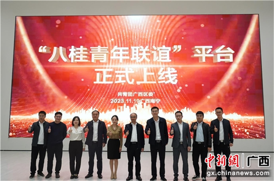 八桂青年联谊平台启动。