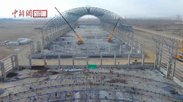 新疆拜城縣：500萬噸智能儲備建設項目進展順利