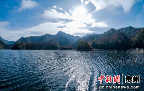 贵州省道真仡佬族苗族自治县大沙河国家级自然保护区冬景。