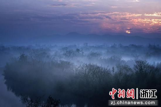 西溪湿地。杭州文化广电旅游旅游局 供图
