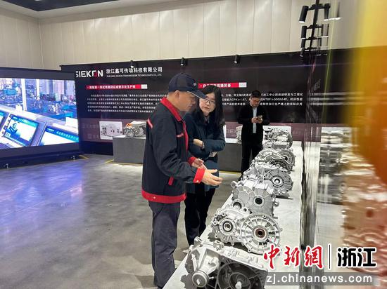 浙江鑫可传动科技有限公司产品。桐乡市委宣传部供图