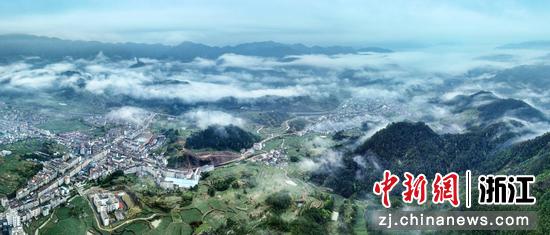 磐安云雾美景。磐安县文化和广电旅游体育局供图