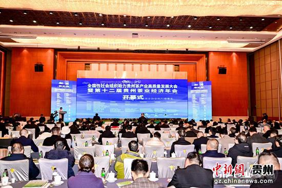 全国性社会组织助力贵州茶产业高质量发展大会在贵阳举行