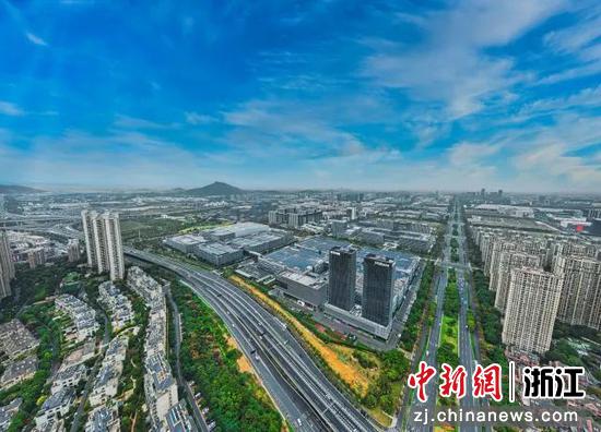 俯瞰临平经开区。 临平区委宣传部供图