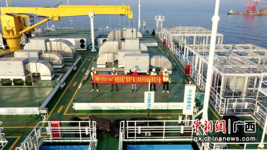 向海图强 中国移动5G全覆盖广西首个海上风电项目