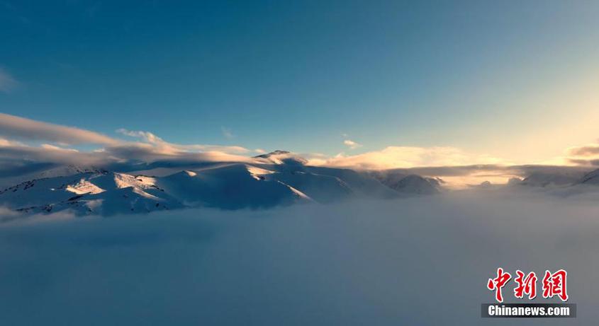 新疆博州冬都精：天山秘境 絕美冬景