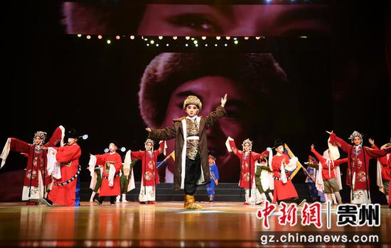 1月20日，贵阳市南明区新春文艺汇演暨李端棻文化推广活动现场。