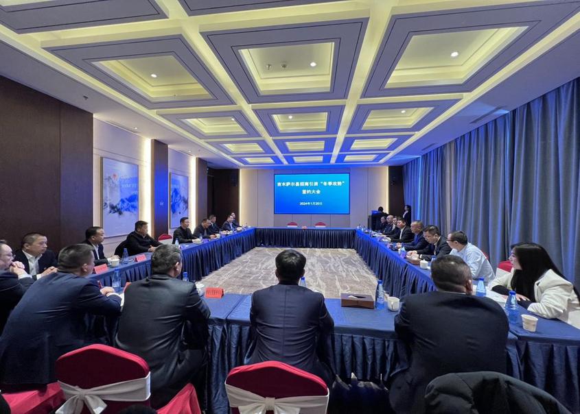 新疆吉木薩爾縣招商引資“冬季攻勢”首批項目簽約 計劃總投資5.2億元
